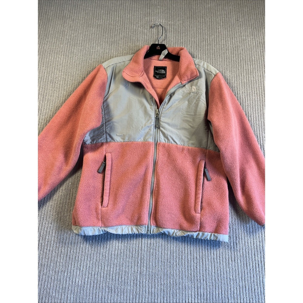 The‎ North Face Fleece Jacket Girls XL Pink Full Zip Outdoor Play